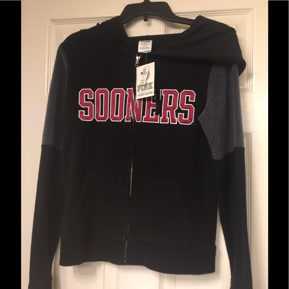 Victoria secret pink zip up jacket size Small new